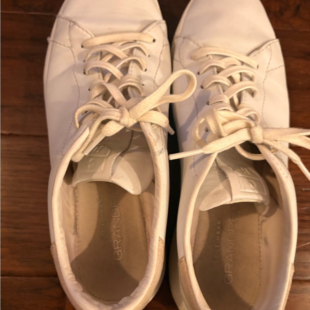 White Cole Haan Men’s GrandPro Sneakers